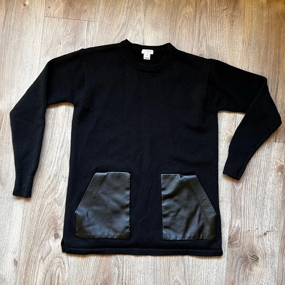 J.crew factory 100% merino wool sweater pullover size xs